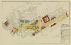 214110 Kaart van het stedebouwkundig ontwikkelingsplan voor het Leidseveer, Stationsplein, Herenweg en omgeving te ...